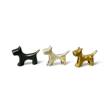 Load image into Gallery viewer, Black Miniature Dog Sculpture