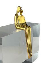 Load image into Gallery viewer, Close to Me sculpture in gold