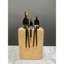 Load image into Gallery viewer, The Two of Us: a small bronze sculpture