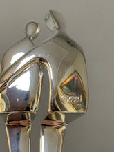 Load image into Gallery viewer, Close to Me sculpture in silver