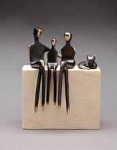 Load image into Gallery viewer, Caress a bronze sculpture