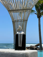 Load image into Gallery viewer, 999 Fine Silver Electroformed Couple Sculpture