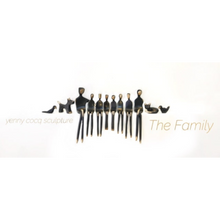 Load image into Gallery viewer, The Two of Us: a small bronze sculpture