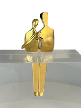 Load image into Gallery viewer, Close to Me sculpture in gold