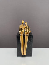 Load image into Gallery viewer, Close to Me sculpture in gold