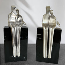 Load image into Gallery viewer, 999 Fine Silver Electroformed Couple Sculpture