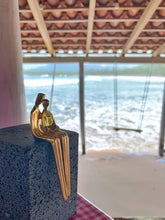 Load image into Gallery viewer, Close to Me sculpture in gold