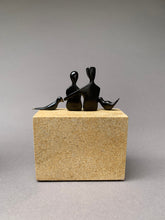 Load image into Gallery viewer, Caress a bronze sculpture