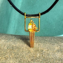 Load image into Gallery viewer, Couple pendant "Close to Me" Gold