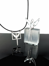 Load image into Gallery viewer, Combo Set: 3 Inch Angel Sculpture and the angel pendant