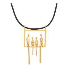 Load image into Gallery viewer, Family of Four in Gold