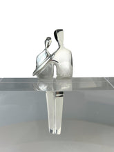 Load image into Gallery viewer, Close to Me sculpture in silver