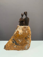 Load image into Gallery viewer, Caress a bronze sculpture