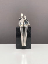 Load image into Gallery viewer, Close to Me sculpture in silver