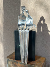 Load image into Gallery viewer, 999 Fine Silver Electroformed Couple Sculpture