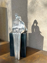 Load image into Gallery viewer, 999 Fine Silver Electroformed Couple Sculpture