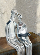 Load image into Gallery viewer, 999 Fine Silver Electroformed Couple Sculpture