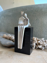Load image into Gallery viewer, 999 Fine Silver Electroformed Couple Sculpture