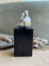 Load image into Gallery viewer, 999 Fine Silver Electroformed Couple Sculpture