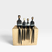 Load image into Gallery viewer, Family of four bronze sculpture modern heirloom