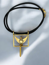 Load image into Gallery viewer, Combo Set: 3 Inch Angel Sculpture and the angel pendant