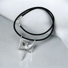 Load image into Gallery viewer, Combo Set: 3 Inch Angel Sculpture and the angel pendant