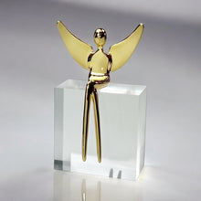 Load image into Gallery viewer, Angel figure in Gloss Gold