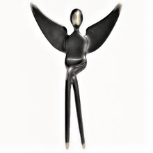 Load image into Gallery viewer, Angel figure in Bronze Black Patina