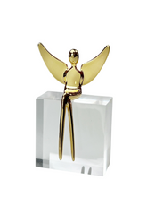 Load image into Gallery viewer, Angel figure in Gloss Gold