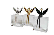 Load image into Gallery viewer, Angel figure in Gloss Gold