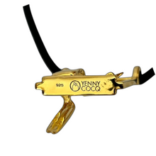 Load image into Gallery viewer, Gold Plated Angel Pendant