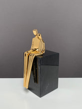 Load image into Gallery viewer, Close to Me sculpture in gold
