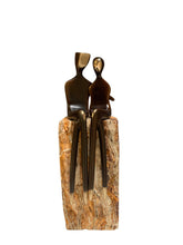 Load image into Gallery viewer, Caress a bronze sculpture
