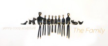 Load image into Gallery viewer, Caress a bronze sculpture
