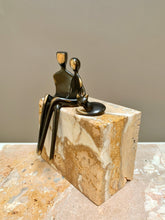Load image into Gallery viewer, Caress a bronze sculpture
