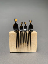 Load image into Gallery viewer, Family bronze sculpture modern heirloom
