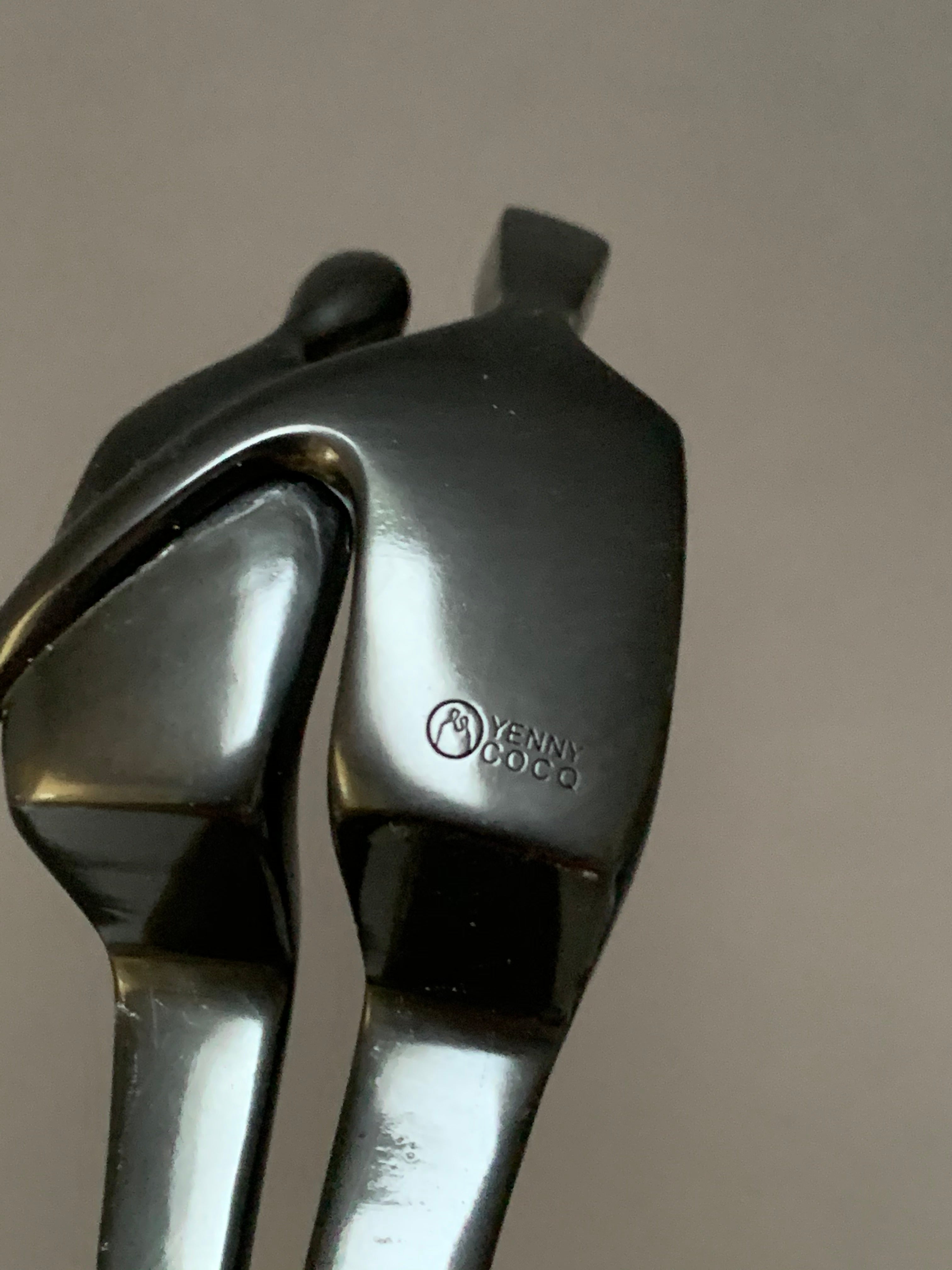Close to Me sculpture in bronze
