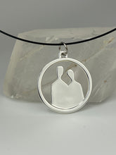 Load image into Gallery viewer, YCD Silhouette couple pendants
