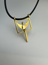 Load image into Gallery viewer, Gold Plated Angel Pendant
