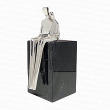 Load image into Gallery viewer, Close to Me sculpture in silver
