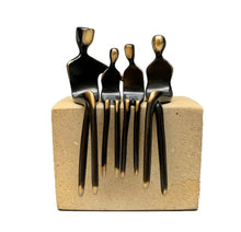 Load image into Gallery viewer, Caress a bronze sculpture
