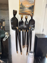 Load image into Gallery viewer, Family bronze sculpture modern heirloom

