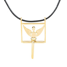 Load image into Gallery viewer, Angel figure in Gloss Gold
