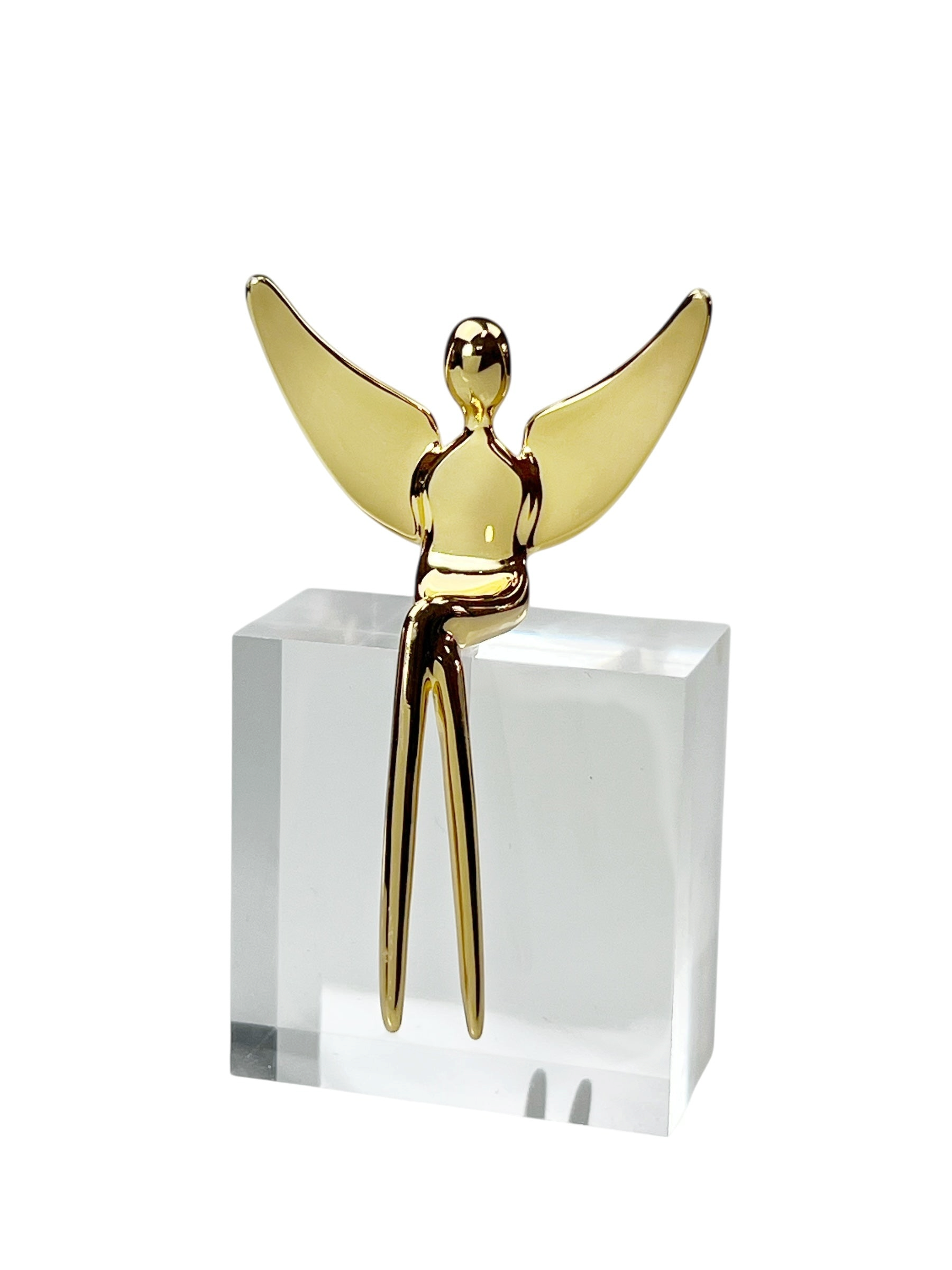 Angel figure in Gloss Gold