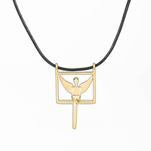 Load image into Gallery viewer, Gold Plated Angel Pendant
