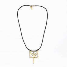Load image into Gallery viewer, Gold Plated Angel Pendant
