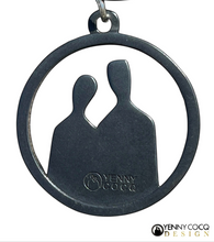 Load image into Gallery viewer, YCD Silhouette couple pendants
