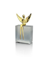 Load image into Gallery viewer, Angel figure in Gloss Gold
