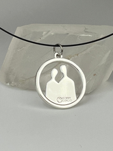 Load image into Gallery viewer, YCD Silhouette couple pendants
