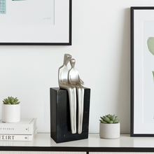 Load image into Gallery viewer, 999 Fine Silver Electroformed Couple Sculpture
